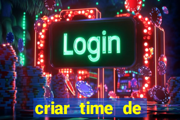 criar time de futebol simulador